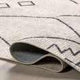thumbnail image 6 of nuLOOM Sydney SpinClean Machine Washable Diamond Trellis Area Rug, 5' x 8', Sydney Ivory, 6 of 11