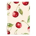 thumbnail image 7 of FORMRS 1-Subject Spiral Notebook 8" x 5" College Ruled 60 Refillable Sheet A5 Hard Cover, Watercolor Cherry, 7 of 7