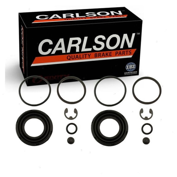 2 pc Carlson Rear Brake Caliper Repair Kits compatible with Mitsubishi Outlander 2017-2020
