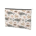 thumbnail image 3 of Sigee Ramadan Whale for Multipurpose Zipper Pouch Paper Reusable Cosmetic bag for Purse Water Resistant Gift, 3 of 8