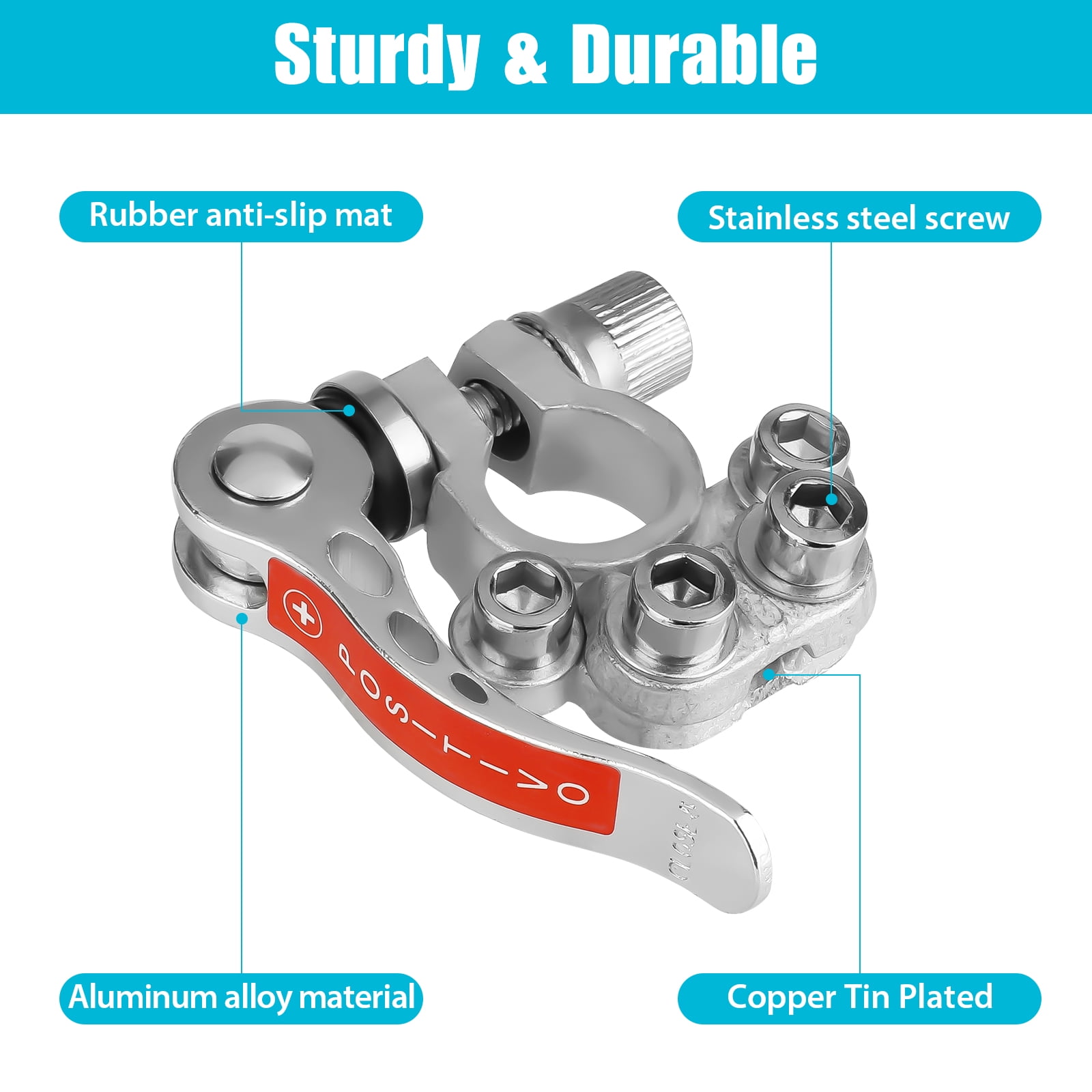 Buy Battery Terminal Connectors Kit, Lingsida 13pcs Quick Release