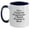 White/Navy, variant on Funny Computer Programmer Humor Gifts from Friends, Two Tone Coffee Mug for Computer Programmer, 'I Speak Fluently In genius' Christmas Unique Gifts