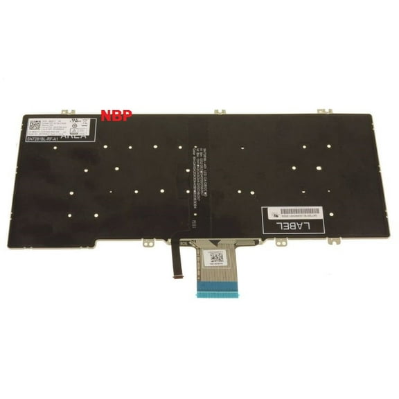 New Genuine Dell Latitude 5300 7300 US Backlit Keyboard (Frameless) 8GDY7