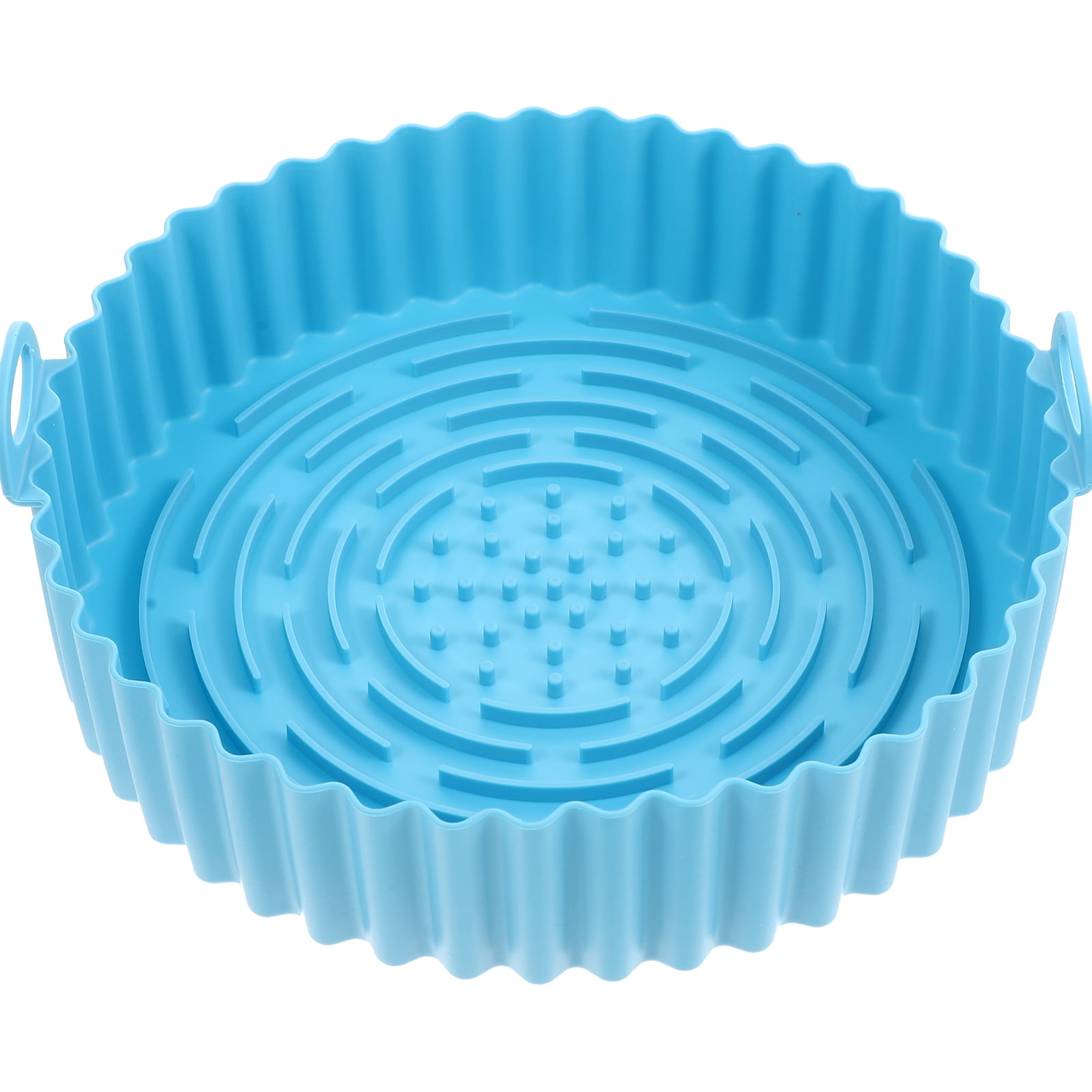 Air Fryer Silicone Pot Reusable Air Fryer Baking Basket Air Fryer Accessory