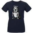thumbnail image 1 of T-shirt Biologique pour Femmes British Bulldog Crown, 1 of 1