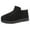 Black, variant on Womens Snow Boots Thick Fashion Round Toe Winter Ankle Boots for Casual Comfortable