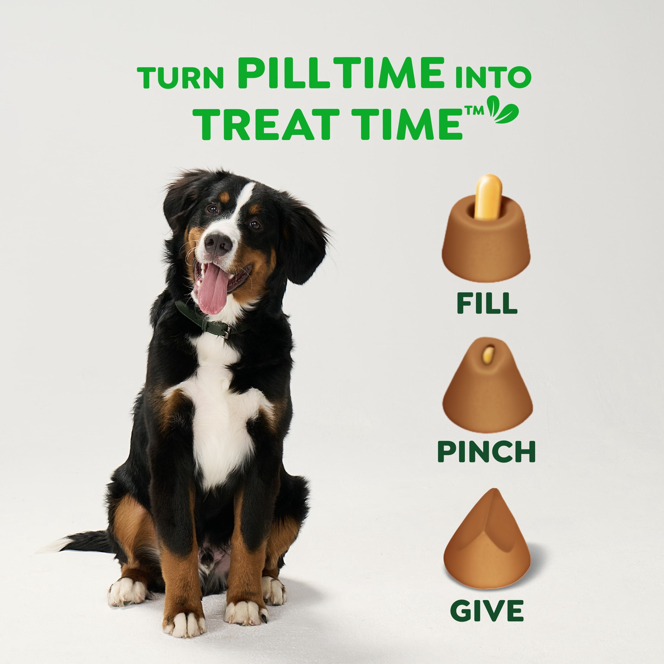 (3 pack) Greenies Pill Pockets Peanut Butter Flavor Dog Treats Large 7.9 oz Pouch
