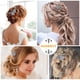 thumbnail image 5 of 4 Uds. Conjunto de peineta para el pelo a la moda para boda, tocado floral para novia, accesorios para el cabello, varios tamaños, 5 of 5