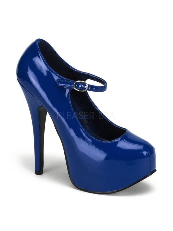 Blue Pat Bordello Shoes Teeze Size: 6 Blue Pat Bordello Shoes Teeze Size: 6