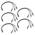 thumbnail image 1 of uds 3,5mm una hembra a tres macho adaptador Cable línea accesorio enchufe y uso, 1 of 8