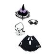 thumbnail image 2 of Fall Halloween Decoration for Home Indoor Outdoor Clearance Under $5.00!Halloween Porch Gander Outfit Set Pumpkin Attire Witch Hat Yard Gander Clothes Festive Garden Porch Decor Accessories, 2 of 6