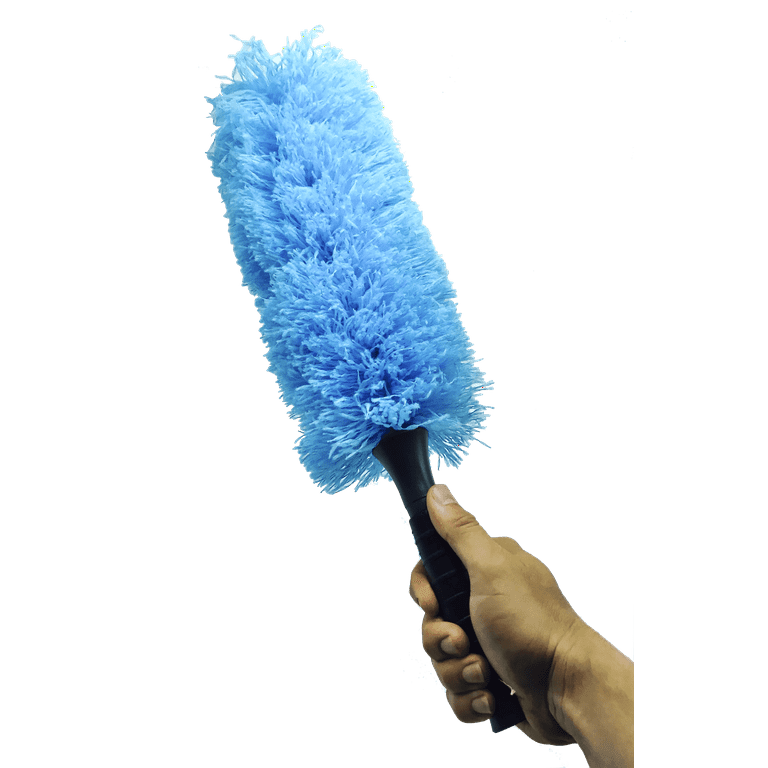 EVERSPROUT Twist-On Cobweb Duster Indoor & Outdoor Brush Fits Standard 3/4  inch Poles Brush Only 
