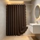 thumbnail image 1 of Cortina de Ducha de Gran Tamaño: Tejido de Poliéster Impermeable, Cortina Colgante Plegable y Suave para Baño, Caravana, Gimnasio o Dormitorio., 1 of 6