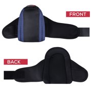 Safe Handler Flooring and Roofing Knee Pads with EVA Foam Padding, Adjustable Strap, Black/Blue