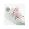 thumbnail image 4 of INSPIRE CHIC 2 Pairs Ruffle Shoe Laces: 2.5CM Wide Fishtail Pleated Flat Sneaker Shoestring Pink 140cm/55.1", 4 of 4
