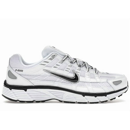 Nike Men's P-6000 White Metallic Silver Black Shoes, from StockX