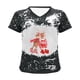 thumbnail image 5 of Pntutb Mujeres Casual Loose Christmas Elk Cuello en V Camisetas de manga corta Hombres Mujeres tops Pntutb Pntutb-8721, 5 of 6
