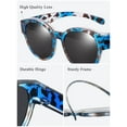 thumbnail image 2 of Polarised Fit Over Sunglasses for Women Over Prescription Glasses - Oversized Lightweight 24g UV400, 2-in-1 Wear Over or Alone, Anti-Glare for Driving Beach Golf Outdoor, 2 of 6
