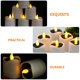 thumbnail image 2 of 6 lámparas solares sin llama con forma de vela, parpadeantes y solares., 2 of 7