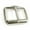 Nickel - 1 & 3/4", variant on Dangerous Threads Heavy Duty Roller Buckle - Nickel Finish - Various Sizes (2 Pieces, Nickel - 1")