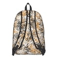 thumbnail image 3 of Leopard Print Backpack for School,Cute School Bag,Schoolbag with Adjustable Shoulder Straps & Padded Back,15.7"x11.8"x5.5", 3 of 5