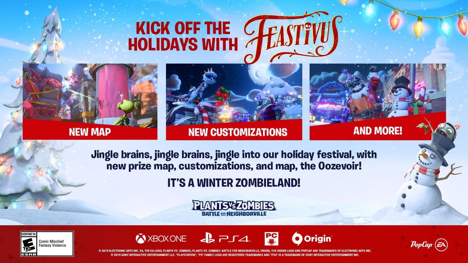Jeu vidéo Plants vs Zombies Battle for Neighbourville pour (PS4)