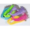 thumbnail image 4 of HOOUN 100pcs Mixed Color Wax Rope Necklace Pendants DIY String Rope Lobster Clasp-Lake Blue-2.0mm (thick), 4 of 9