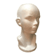 thumbnail image 1 of "Maniqui Exhibidor De Cabeza Unicel Belug Blanco ", 1 of 4