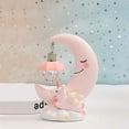 thumbnail image 1 of Unicorn Moon Ornaments,Wekity Nursery LED Night Light for Kids Gift for Baby Toddler Teens Girls Boys Children Romantic Room Decorations for Baby’s Bedroom Home Lighting (Pink), 1 of 6