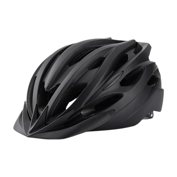 Casco de bicicleta para adultos, deportivo, ligero, ajustable, resistente a impactos. Negro