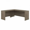thumbnail image 1 of Pemberly Row Engineered Wood 72W L Shaped Desk with 42W Return in Modern Hickory, 1 of 6