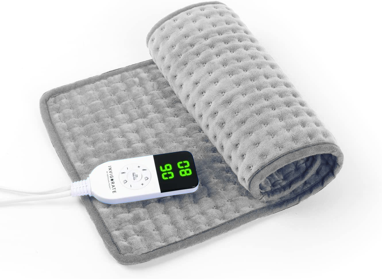 Portable Heating Pad for Neck and Shoulder 12" x 24" with Electronic