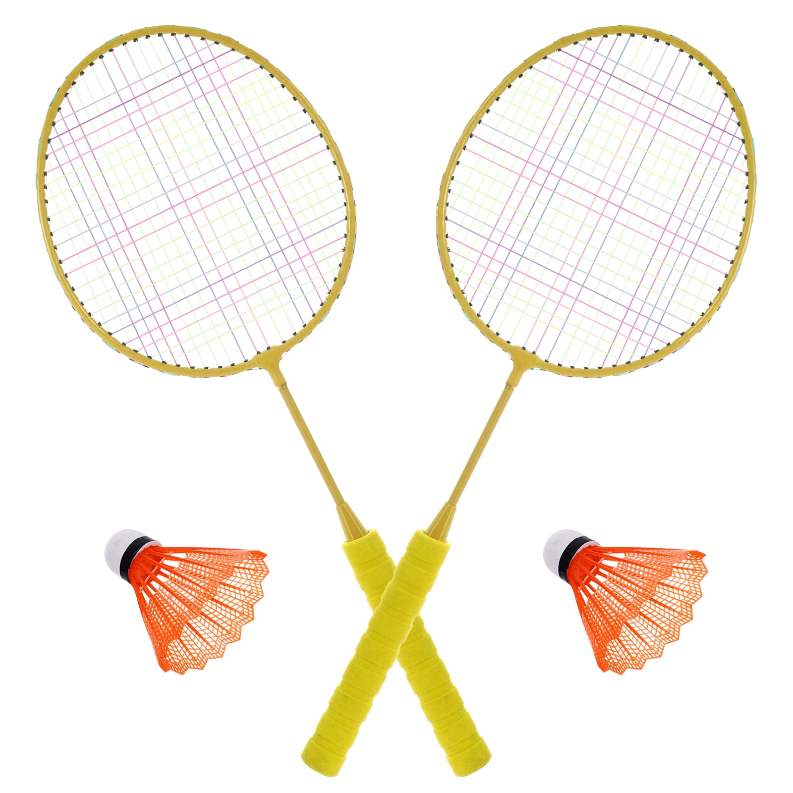 1 Set Children Badminton Rackets Outdoor Sports for Kids of 3-12 Years Old 