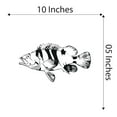 thumbnail image 4 of Children Cute Animal Wall Decal Decoration Cute Fish Design Vinyl Wall Decal for Kids Room Lasts Years and Easily Removable - Size: 10 In(W) x 5 In(H), 4 of 5
