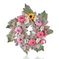 thumbnail image 2 of BKER Pumpkin Maple Leaf Wreath Decoration Perfect Fall For Your Home Halloween & Thanksgiving Celebrations!, 2 of 3