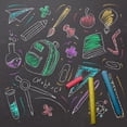 thumbnail image 4 of Emraw 12 White 12 Colored Dustless Chalk and Eraser, 4 of 5