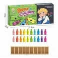 thumbnail image 3 of Bottle Guessing Game Color Matching Puzzle Toy Educational Brain Training Memory Logic Game Interactive Learning Sorting Set For Family Game Night Home Classroom Cognitive Development Fun Gift, 3 of 8