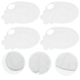 thumbnail image 4 of Plastic Painting Accessories White 5Pcs 9.6x5.6in, 4 of 4
