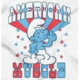 thumbnail image 2 of Hefty Smurf American Muscle USA Romper Boys or Girls Infant Baby Brisco Brands 12M, 2 of 6