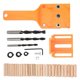 thumbnail image 1 of 38Pcs/Set Woodworking Straight Drill Hole Locator Carpentry Drilling Guide Hand ToolsOrange, 1 of 4