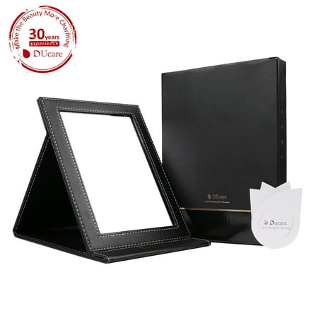 - DUcare Mirror Valentine Gift Portable Folding Vanity with Standing Mirror , Small