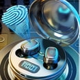 thumbnail image 4 of Monstrate El ABS disfruta de un sonido cristalino, reducción de ruido, auriculares Bluetooth, auriculares inalámbricos para deportes al aire Videojuegos y accesorios Negro, 4 of 6