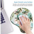 thumbnail image 3 of , Ergonomic with Gel Wrist Rest Support, Marble Mousepad with Lycra Cloth, Non-Slip PU Base for Gaming Computer, Laptop, Home, Office & Travel, 3 of 7