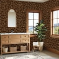 thumbnail image 4 of Coffee Shop Peel and Stick Wallpaper Coffee Bean Dark vintage Wall Mural 23.6in x 9.8ft Self Adhesive Removable Wall Paper Renter Friendly Wallpaper for Bakery Coffee Lover, 4 of 8
