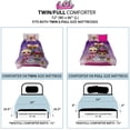 thumbnail image 5 of LOL Surprise Kids 2-Piece Twin/Full Comforter Set, Reversible, Microfiber, 5 of 13
