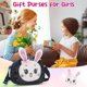 thumbnail image 5 of Monedero de conejito de lentejuelas para niñas pequeñas, bolso de hombro tipo bandolera, bolso para niños pequeños, juguetes de cumpleaños, bolsas de Pascua, regalos, 5 of 5