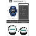 thumbnail image 5 of Explojoy Men's Military Digital Sports Watch – Waterproof Outdoor Wristwatch with LED Display, Alarm, Date & Stopwatch, 5 of 10
