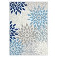 thumbnail image 5 of Tzou Floral Modern Area Rug for Bedroom Living Room Kitchen, Anti-Slip, Non-Shedding, 5 of 8