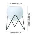 thumbnail image 3 of Macetas grandes con soporte | Macetas decorativas de suelo | Macetas elevadas para plantas de interior con orificios de drenaje, 3 of 6