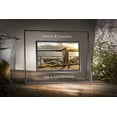 thumbnail image 5 of Personalized Picture Frame Photo Frame Custom Engraved Clear Glass 1st 5th 10th 15th 20th 25th 30th 35th 40th 45th 50th J Devlin Pic 319-46H EP549 (4x, 5 of 5